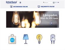 Tablet Screenshot of interlusa.com
